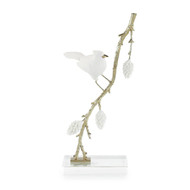 John Richard Porcelain Bird Sculpture On Pine Branch I