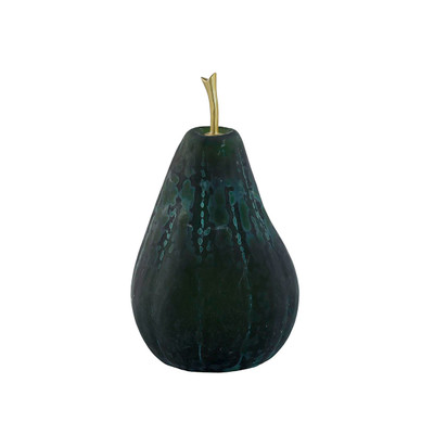John Richard Glass Pear Sculpture - Large