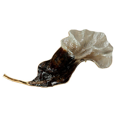 John Richard Auburn Leaf Bowl - Large