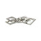 John Richard Nickel Square Chain