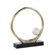 John Richard Anello Di Perle Sculpture On Iron Base - Large