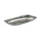 John Richard Scooped Metal Tray - Silver