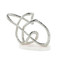 John Richard Tangled Sculpture On Marble Base - Silver