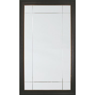 Ebony And Bronze Leaf Nine Panel Mirror