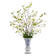 John Richard Blue Chinoiserie Cherries