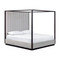 Sunpan Casette Canopy Bed - King - Piccolo Prosecco