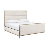 Sunpan Yasmine Bed - King - Zenith Alabaster