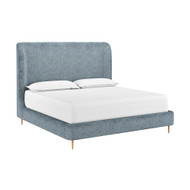 Sunpan Tierra Bed - King - Bergen French Blue