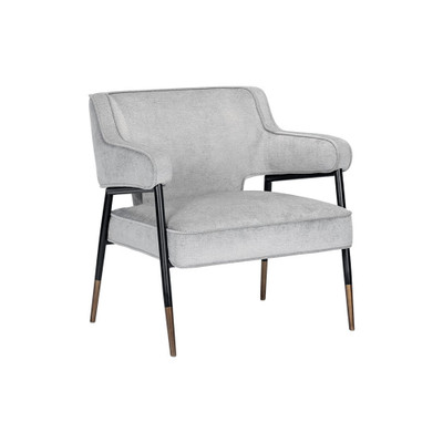 Sunpan Derome Lounge Chair - Polo Club Stone