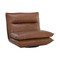 Sunpan Colson Swivel Armless Chair - Cognac Leather