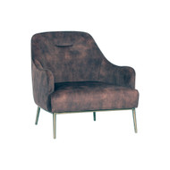 Sunpan Cameron Lounge Chair - Nono Rust