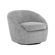 Sunpan Bliss Swivel Lounge Chair - Husky Grey