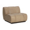 Sunpan Blaise Swivel Lounge Chair - Sahara Sand Leather
