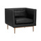 Sunpan Batavia Armchair - Vintage Black
