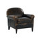 Sunpan Bastoni Lounge Chair - Chocolate Leather