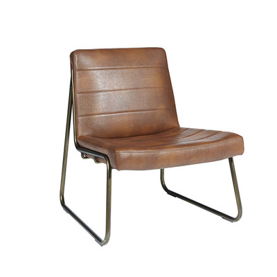 Sunpan Anton Lounge Chair - Bravo Cognac