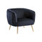 Sunpan Amara Lounge Chair - Abbington Navy
