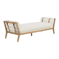 Sunpan Adelina Daybed - Heather Ivory Tweed
