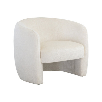 Sunpan Mircea Lounge Chair - Bergen Ivory