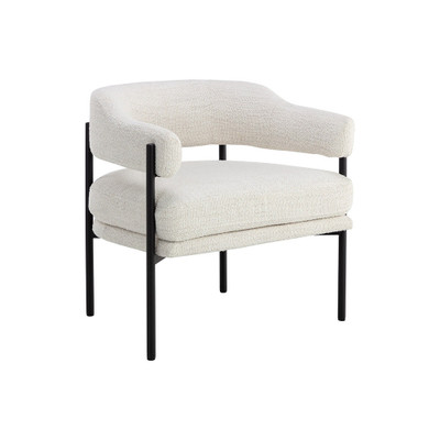 Sunpan Lola Lounge Chair - Merino Pearl
