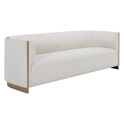 Sunpan Larron Sofa - Rhea Light Barley