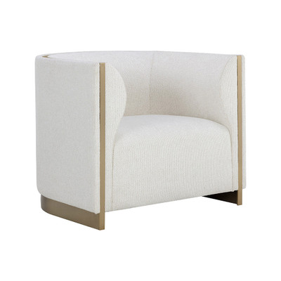 Sunpan Larron Armchair - Rhea Light Barley
