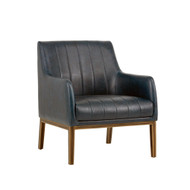 Sunpan Wolfe Lounge Chair - Vintage Blue