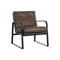 Sunpan Sterling Lounge Chair - Missouri Mahogany Leather