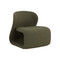 Sunpan Sophiene Lounge Chair - Copenhagen Olive