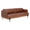 Sunpan Saul Sofa - Shalimar Tobacco Leather