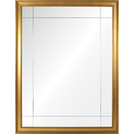 Gold Leaf Nine Panel Mirror