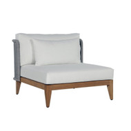 Sunpan Ibiza Armless Chair - Natural - Stinson White