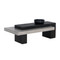 Sunpan Herriot Coffee Table - Dark Brown / Grey