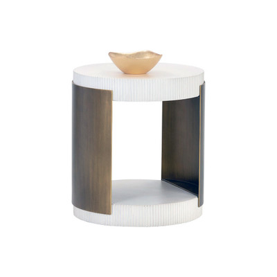 Sunpan Cavette End Table