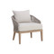 Sunpan Capri Lounge Chair - Drift Brown - Palazzo Cream