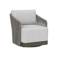 Sunpan Allariz Swivel Armchair - Warm Grey - Gracebay Light Grey