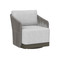 Sunpan Allariz Swivel Armchair - Warm Grey - Gracebay Light Grey