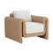 Sunpan Tibi Lounge Chair - Natural - Louis Cream