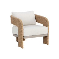 Sunpan Pylos Lounge Chair - Natural - Louis Cream