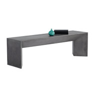 Sunpan Nomad Bench - Grey