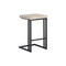 Sunpan Boone Counter Stool - Black - Bravo Cream - Set Of 2