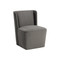 Sunpan Amita Wheeled Dining Chair - Piccolo Pebble