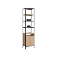 Sunpan Ambrose Modular Bookcase - Small - Rustic Oak - Black