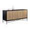 Sunpan Algarve Sideboard - Black / Champagne Gold