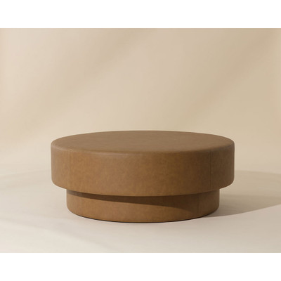 Sunpan Arlo Ottoman - Milliken Cognac