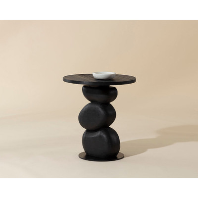 Sunpan Paplo End Table - Black