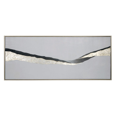 Sunpan Frequency - 72" X 30" - Silver Floater Frame