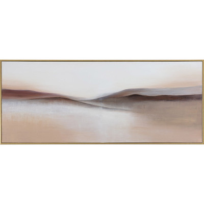Sunpan Desert Sands - 72" X 30" - Gold Floater Frame