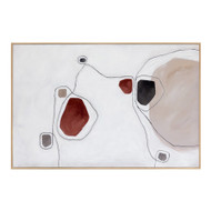 Sunpan Connectivity - 72" X 48" - Natural Floater Frame