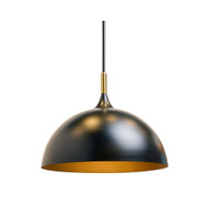 Sunpan Lohn Pendant Light - Matte Black